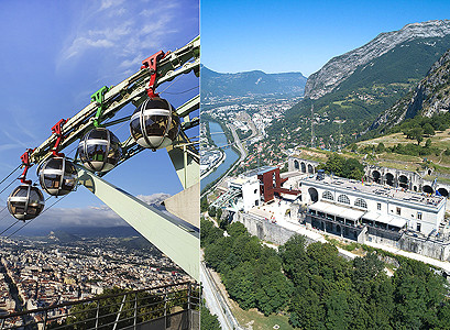 telepherique grenoble la bastille