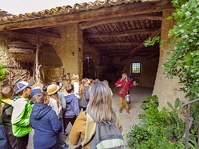 chateau des roure animation scolaires