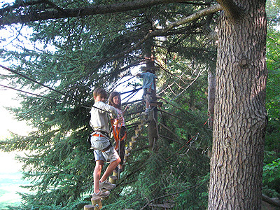 drome aventure accrobranche scolaires vercors