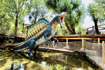 ferme crodiles drome river monsters spinosaure crocodile serpent tortue aventure 