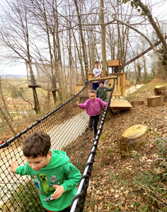 foret de champos jeux enfants