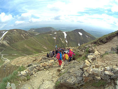 cols volcans visite puy de dome