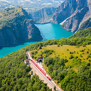 train la mure barrage