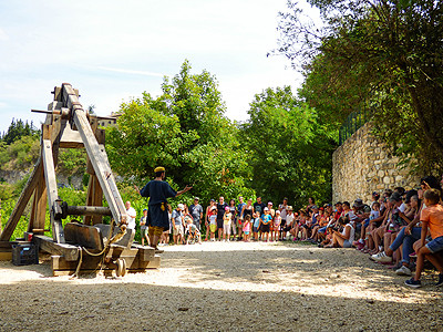 chateau des roure animation familles