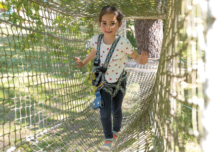 parc accrobranche sortie enfant