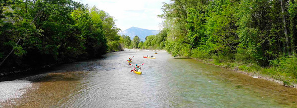 drome aventure descente canoe